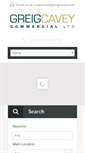Mobile Screenshot of greigcavey.com
